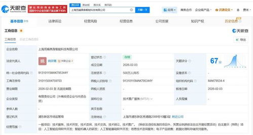 智元機(jī)器人領(lǐng)銜，覓蜂具身智能科技公司落戶上海 500萬注冊資本撬動(dòng)AI基礎(chǔ)軟件開發(fā)新局
